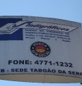 Entrega de cheques da Omega Print