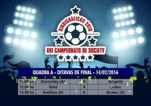 Oitavas de Final - Quadra A